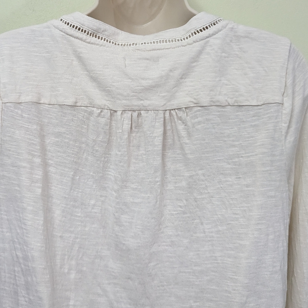 Lucky Brand Popover Tunic Top Sz S - Picture 8 of 10